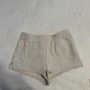 Aritzia Light Heather Gray Athletic Lounge Shorts